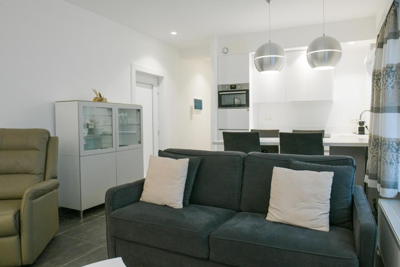 Modern Gelijkvloers Gezinsappartement Knokke-Heist Ngoại thất bức ảnh